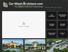 Tablet Screenshot of car-wash-architect.com